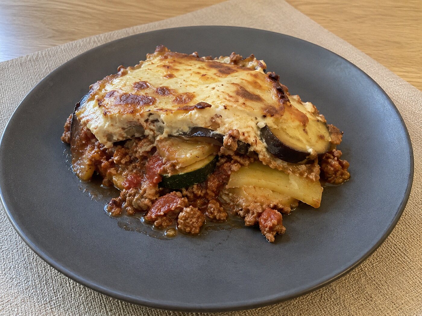 Lichte moussaka