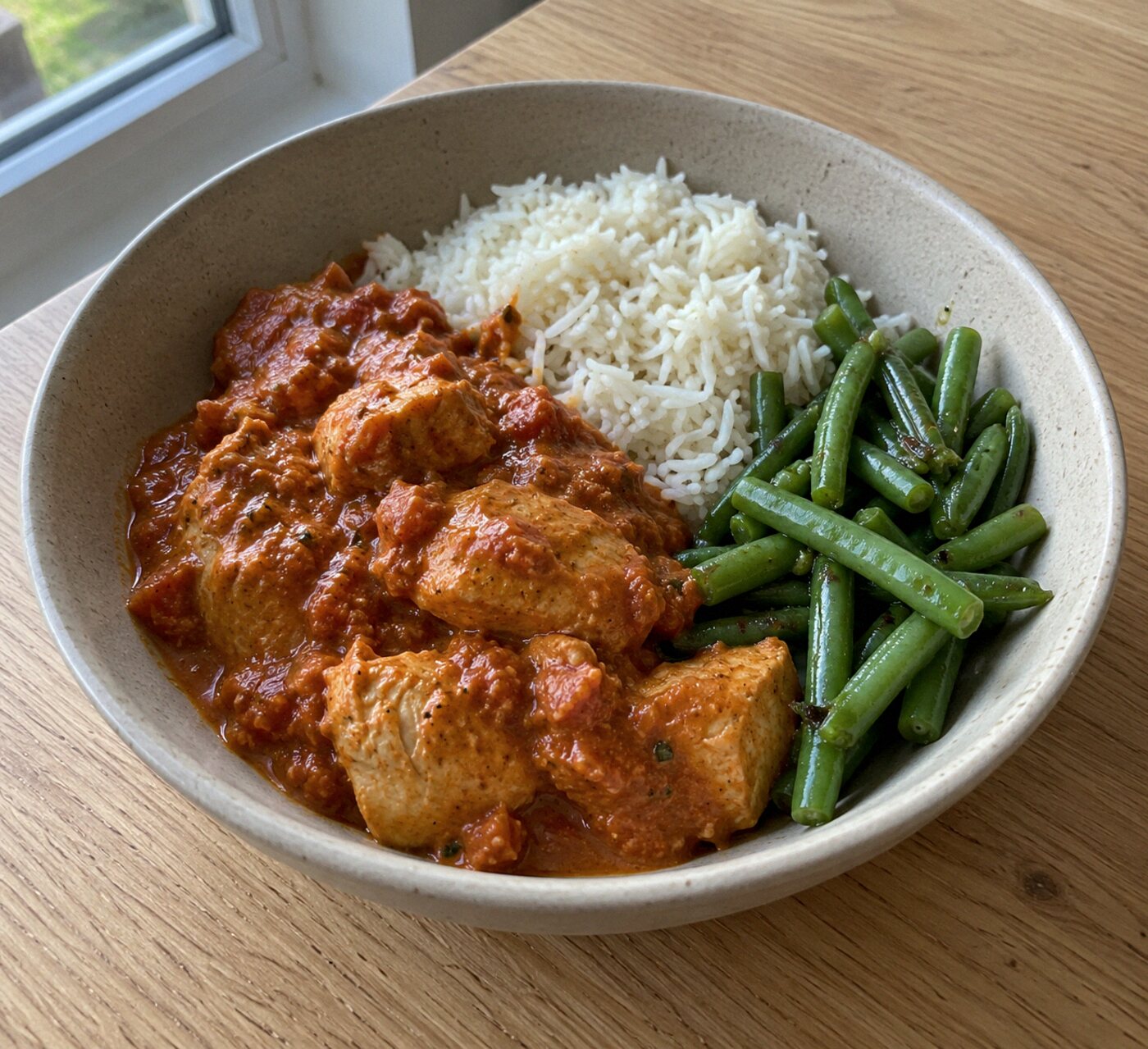 Lichtere butter chicken